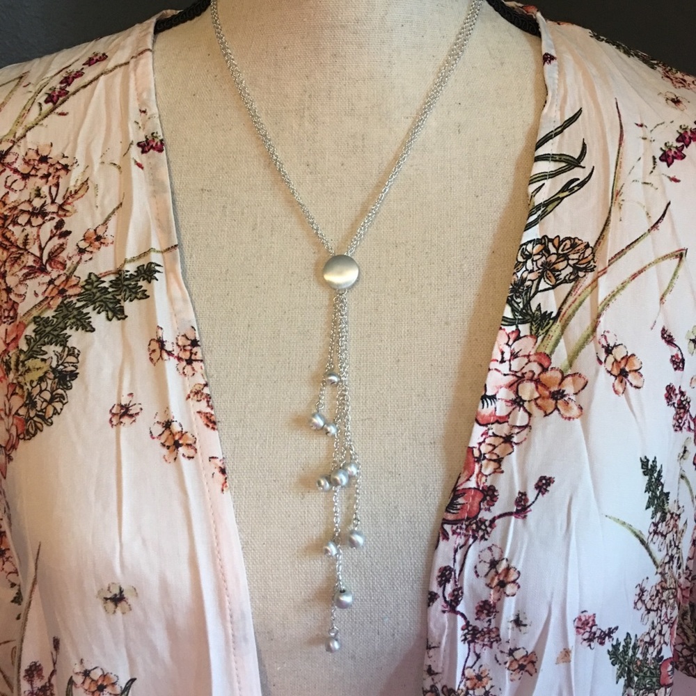 Silver necklace